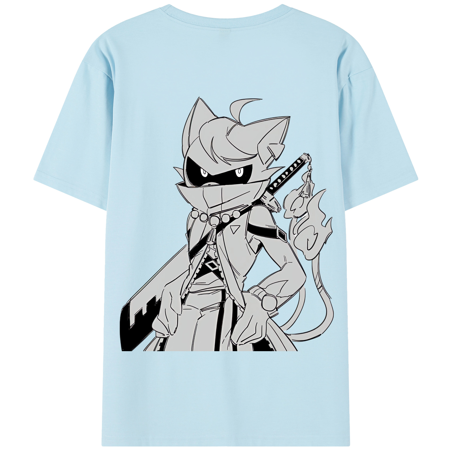 （画像用） 妖怪ウォッチ Yo-kai Watch 綿100％半袖Tシャツ（背面プリント）